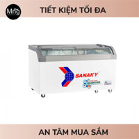 Tủ đông Sanaky VH-899K3A Inverter mặt kính cong 500L