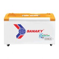 Tủ đông Sanaky VH-899K3A, Inverter 500 lít, nắp kính lùa, dàn đồng