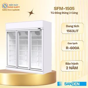 Tủ đông Sanden Intercool 3 cánh 1563 lít SFM-1505