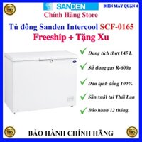Tủ đông Sanden Intercool SCF-0165 145 Lít, Bảo hành chính hãng