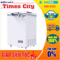 Tủ đông Sanden SNH-0105 100 lít dàn đồng R600A chính hãng 100% chính hãng 100%