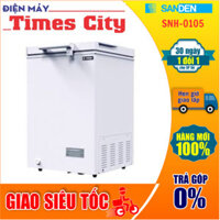 Tủ đông Sanden SNH-0105 100 lít dàn đồng R600A chính hãng 100%