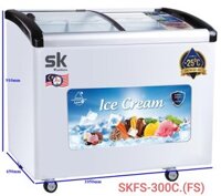 Tủ đông SK Sumikura SKFS-300C(FS) 300 lít