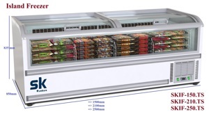 Tủ đông Sumikura 1 ngăn 1150 lít SKIF-250.TS