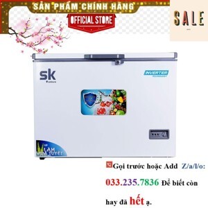 Tủ đông Sumikura inverter 1 ngăn 450 lít SKF-450SI