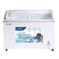 TỦ ĐÔNG TRƯNG BÀY KEM INVERTER HÒA PHÁT 357 LÍT HSF-AD8357.C1 ĐỒNG (R290) (2023)