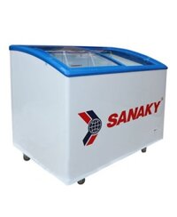TỦ ĐÔNG TRƯNG BÀY KEM SANAKY 340 LÍT VH-4899K DÀN ĐỒNG