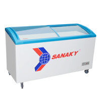 TỦ ĐÔNG TRƯNG BÀY KEM SANAKY 450 LÍT VH-6899K DÀN ĐỒNG