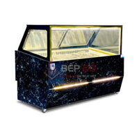 Tủ đông trưng bày kem ý 16 khay Snow Village BL-1.6V