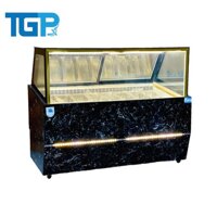 TỦ ĐÔNG TRƯNG BÀY KEM Ý 16 KHAY KÍNH VUÔNG BL-1.6V