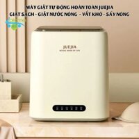 (Tự động và sấy khô) Máy Giặt Mini JueJia 3kg Thông Minh, Nhỏ Gọn KT 300x295x340mm - Aloma