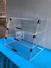 Tủ Đựng Bánh Ngọt 3 Tầng Mica