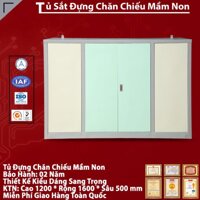 Tủ Đựng Chăn Màn Chiếu Mầm Non Có Tai Khoá