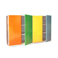 Tủ đựng chăn màn gỗ MDF cho bé mầm non NT3-002