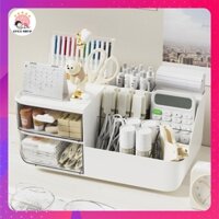 Tủ Đựng Đồ Để Bàn Đa Năng - Tủ Đựng Đồ Mini Decor Ngăn Kéo Xếp Chồng Trong Suốt Tiện Lợi Phong Cách Châu Âu Sang Trọng