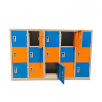 Tủ đựng đồ dùng cá nhân của trẻ bằng gỗ MDF 15 ô