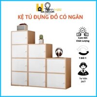 Tủ đựng đồ gỗ có ngăn bằng gỗ MDF cao cấp - Kệ tổ ong có tủ nhiều tầng phong cách hiện đại - Da Decor