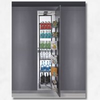 Tủ đựng đồ khô 6 tầng Wire-Pantry Ecalite EL-TD4506S cao cấp