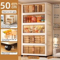 Tủ đựng đồ miễn phí lắp đặt Tủ đựng đồ chơi và quần áo trẻ em gia đình bằng nhựa gấp gọn, làm bằng chất liệu pp an toàn