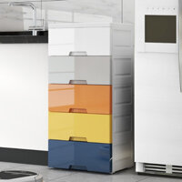 Tủ đựng đồ ngăn kéo bằng nhựa dày rộng 35cm，Phòng khách gia đình Tủ đựng đồ chơi bằng nhựa có ngăn kéo Tủ quần áo trẻ em