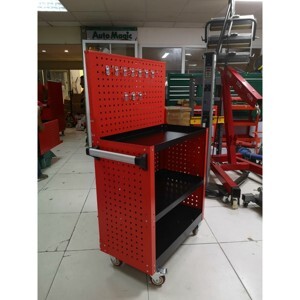 Tủ đựng đồ nghề 3 ngăn có bảng treo dụng cụ Kocu KC-318