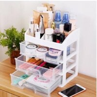 Tủ đựng đồ trang điểm 4 tầng trong suốt chất lượng cao giá sốc TD414