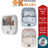Tủ đựng đũa muỗng HOKORI nhựa VIỆT NHẬT cao cấp 6788 - Kèm miếng dán tường, nắp trong, khay nước