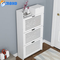 Tủ Đựng Giầy Gỗ Nhựa Cao Cấp Cớ Lớn 3 Tầng 3 Ngăn Chứa 27 Đến 36 Đôi Giày Dép Chống Nước, Tủ Giày Hiện Đại MaXo's