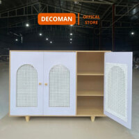 Tủ đựng giày nhiều ngăn Decoman tủ giầy dép đa năng, tủ đựng đồ thông minh tiện dụng gỗ MDF cao cấp