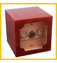 Tủ Đựng Hộp Giữ Ẩm Xì Gà Lubinski RA-932 Bảo Quản 120 Điếu Chất Liệu Gỗ Tuyết Tùng