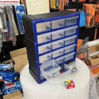 Tủ đựng linh kiện 18 ngăn TACTIX A018 47.5 x 38.5 x 16.2 cm ( HÃNG ĐỔI MODEL WORKPRO WP283011)