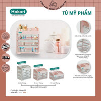Tủ Đựng Mỹ Phẩm Cao Cấp Hokori Nhựa Việt Nhật 3636