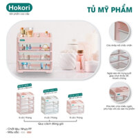 Tủ Đựng Mỹ Phẩm Để Bàn Cao Cấp HOKORI Nhiều Tầng, Kệ Đựng Mỹ Phẩm, Đồ Trang Điểm Nhiều Ngăn 3636
