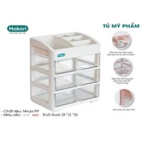 Tủ đựng mỹ phẩm đồ trang điểm nhiều ngăn nhiều tầng cao cấp Hokori nhựa Việt Nhật Hằng Đồng Nát 3636