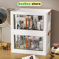 Tủ Đựng Mỹ Phẩm Trên Bàn, Tủ Đựng Đồ Văn Phòng Phẩm Cửa Trong, Tủ Đựng Gia Vị Bếp Chịu Lực Tốt, Tủ Nhựa Đựng Đồ-TUN045