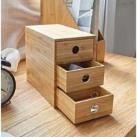 Tủ Đựng Mỹ Phẫm, Tủ MiNi Đầu Giường Gỗ Thông, Tủ Trang Trí