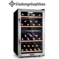 Tủ Đựng rượu nho Klarstein Vinamour 45D, Dung Tích 118L, Tủ Trữ Rượu, Nhập Đức, giadungnhapkhau19