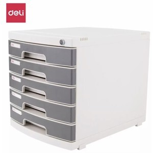 Tủ đựng tài liệu 5 ngăn Deli 8855
