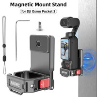 Từ Gắn Chân Đế Cho DJI Osmo Pocket 3 Có Thể Điều Chỉnh Chân Đế Adapter Kẹp Nam Châm Hút Giá Đỡ Để Bàn Phụ Kiện