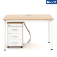 Tủ giày 2 cánh gỗ công nghiệp giá rẻ – BK 01