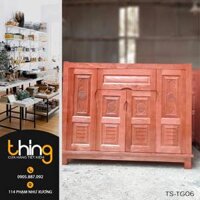 Tủ giày 4 cánh gỗ Sồi (TS-TG06)