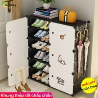 Tủ giày AIGE gấp gọn,hộp tủ để giày đa năng tiện lợi,kệ để giày dép cao cấp,tủ giày ghép thông minh