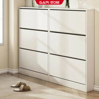 Tủ giày cánh lật thông minh Gapi tiết kiệm diện tích gỗ mdf phủ melamine - Gp20