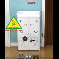 Tủ giày cho nhà xinh TGN01 - VĐ Smart Furrniture NỘI THẤT LẮP RÁP VIENDONGADV