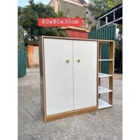 Tủ giày dép gỗ ép công nghiệp chắc chắn 5 tầng