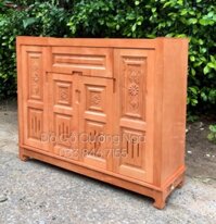 Tủ Giày Dép Gỗ Sồi Nga 4 Cánh Giá Rẻ TD 019