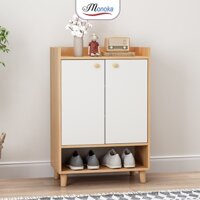 Tủ giày gỗ 2 cánh phong cách Nordic thương hiệu Monoka - GP125