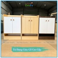 Tủ Giày Gỗ 2 Cánh