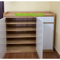 Tủ giầy gỗ công nghiệp 3 cánh đủ cỡ