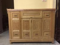 Tủ giày gỗ sồi 4 cánh  – TS 12